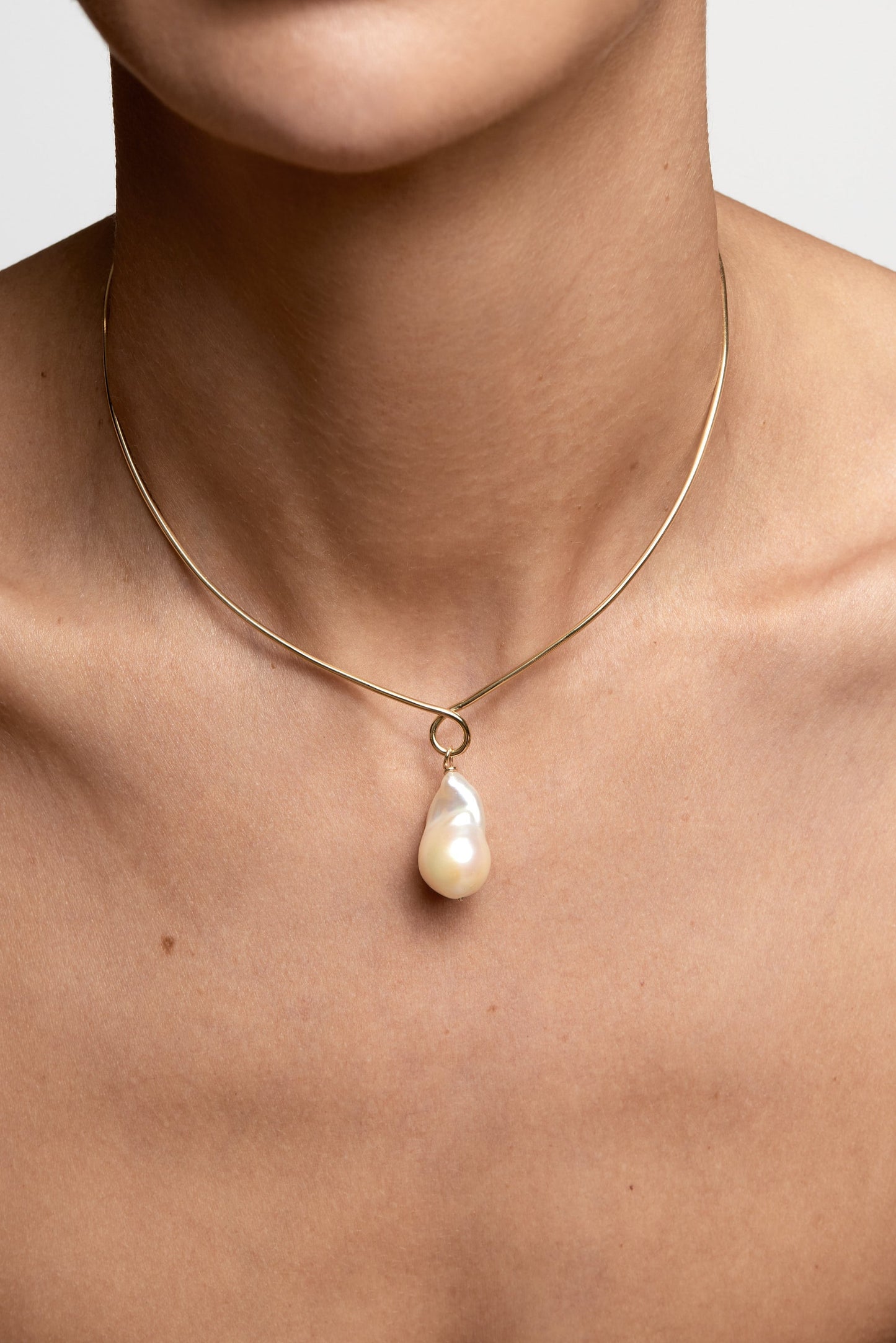 Omega Loop Necklace | 925 Sterling Silver, Customise