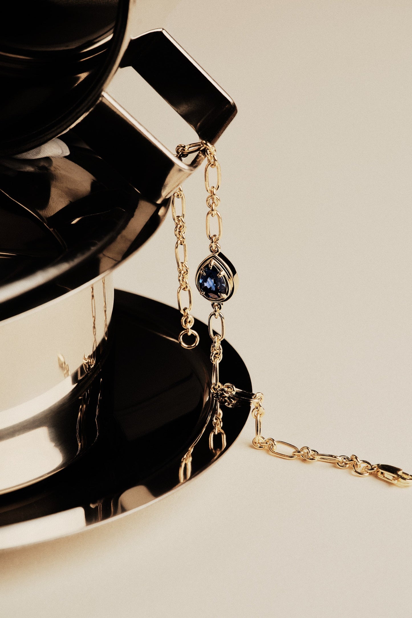 Roma Pear Gemstone Bracelet | 925 Sterling Silver