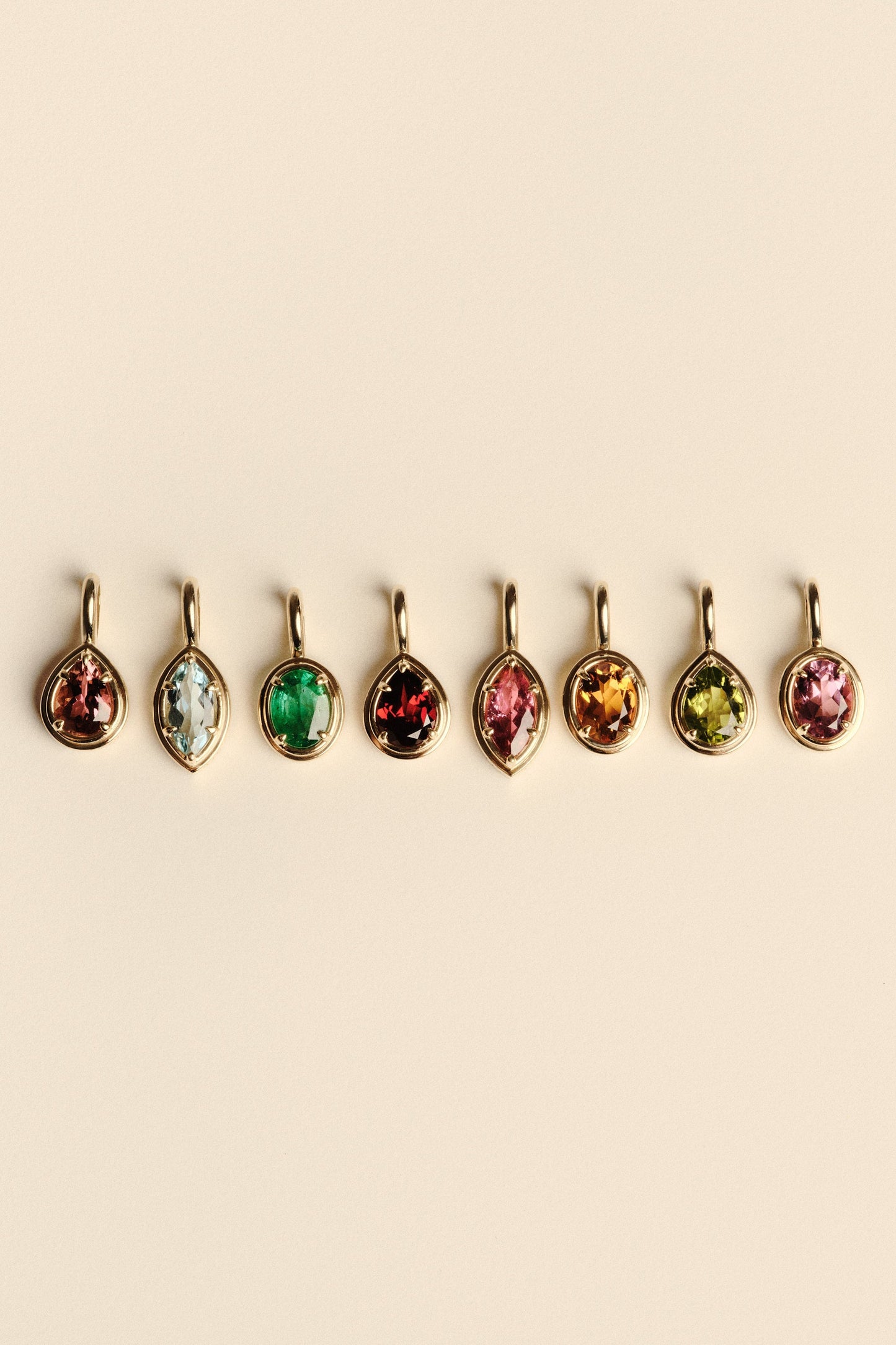 Roma Marquise Gemstone Pendant | 925 Sterling Silver