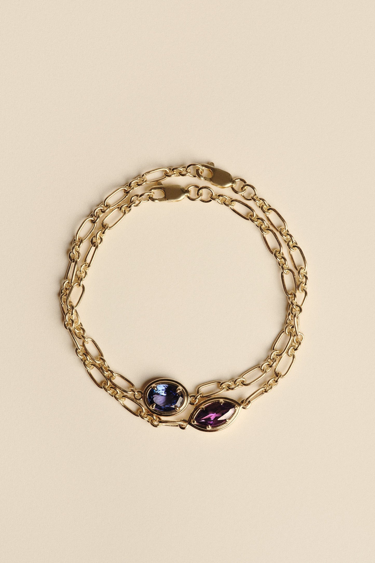 Roma Marquise Gemstone Bracelet | 925 Sterling Silver